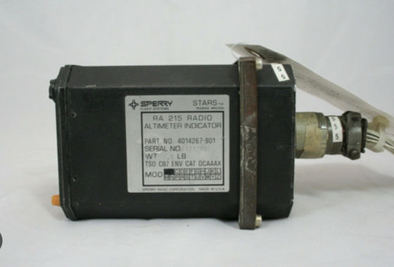 L'altimètre à radio numérique LCD ARINC 600 monté sur support RTCA DO-160G/DO-178C Boeing / Airbus 28VDC